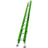 Little Giant Hyperlite Extension Ladder w/ Cable Hooks & V-Bar 28' Type IAA 375 lb. Cap.