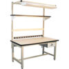 Global Industrial™ Bench-In-A-Box Standard Workbench ESD Laminate Top 72""Wx30""D Beige
