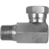 Fml Pipe Swivel To Male Pipe 90° Elbow H9405x6x8 3/8-18 Npsm Nut 1/2-14 Male Npt-Min Qty 13