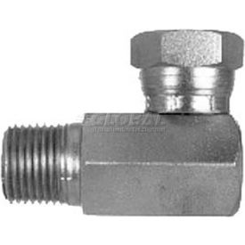 Fml Pipe Swivel To Male Pipe 90° Elbow H9405x6x8 3/8-18 Npsm Nut 1/2-14 Male Npt-Min Qty 13