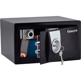 SentrySafe Security Safe X031 - 11-3/8""W x 10-3/8""D x 6-5/8""H Black