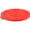 Global Industrial™ Plastic Trash Can Lid - 44 Gallon Red