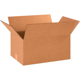 Global Industrial™ Cardboard Corrugated Boxes 16""L x 12""W x 9""H Kraft