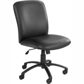 Big & Tall High Back Chair Black Vinyl