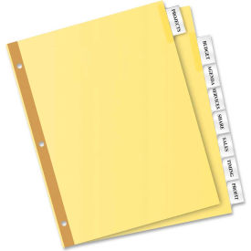 Avery Worksaver Insertable Divider Value Pack Print-on 8 Tabs 24 Sets Buff
