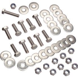 Replacement Hardware for Base & 72"" & 96"" Steel Bench w/ Back Rest