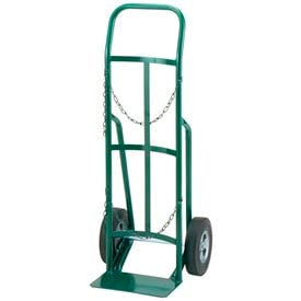 Little Giant® Single Cylinder Truck TW-40-10 - Continuous Handle - Semi-Pneumatic Wheels