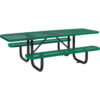 Global Industrial™ 8' Picnic Table ADA Compliant Expanded Metal Green
