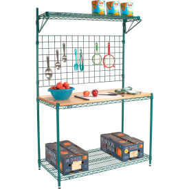 Nexel® Poly-Green® Baker's Rack 48""W x 24""D x 74""H