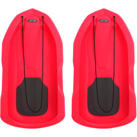 Lifetime 48"" Premium Snow Sled (2-Pack) Red