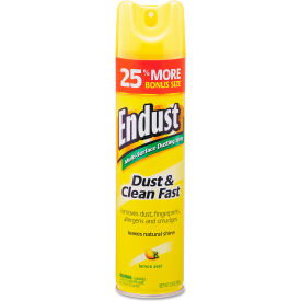 Diversey™ Endust Multi-Surface Dusting and Cleaning Spray Bottle Lemon Zest 6/Case