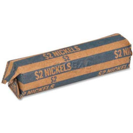 Sparco Flat Coin Wrapper TCW05 2 Nickels Capacity Price Pack of 1000
