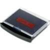 COSCO Replacement Ink Pad for 2000 PLUS Two-Color Word Daters Blue/Red