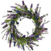 Nearly Natural 20'' Lavender Wreath