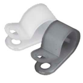 Quick Cable 504614-100 Nylon Cable Clamps 3/8"" Diameter 100 Pcs