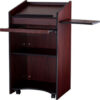 Aristocrat Floor Lectern / Podium - Mahogany
