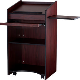 Aristocrat Floor Lectern / Podium - Mahogany