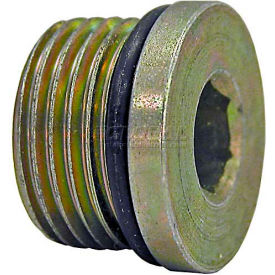 Buyers Straight Thread O-Ring Hex Socket Plug H7238x12 3/4"" Port Size - Min Qty 20