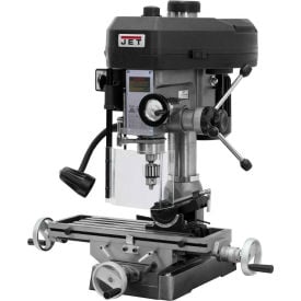 Jet 350017 JMD-15 Milling/Drilling Machine W/R-8 Taper 1HP 115/230V 1-Phase