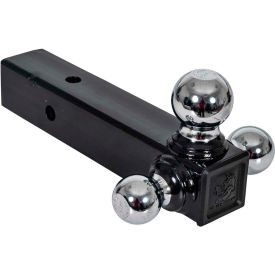Buyers Products Tri-Ball Hitch with Chrome Towing Balls - 2-1/2in Receiver - 1802252