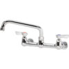 Krowne 12-808L - Silver Series 8"" Center Wall Mount Faucet 8"" Spout
