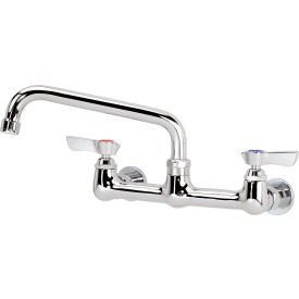 Krowne 12-808L - Silver Series 8"" Center Wall Mount Faucet 8"" Spout