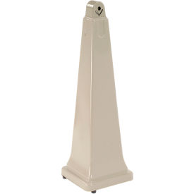 Rubbermaid Groundskeeper Smokers Receptacle Beige