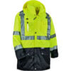 Ergodyne® GloWear® 8386 Hi-Vis Shell Jacket 3XL Lime