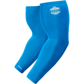 Ergodyne® Chill-Its® 6690 Cooling Arm Sleeves Blue L 12184
