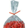 Global Industrial™ Paper Twist Ties 4""L x 5/32""W Orange 2000/Pack
