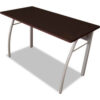 Linea Italia Rectangular Desk - 47-1/4""W x 23-5/8""D x 29-1/2""H - Mocha - Trento Series