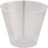 WNA Comet Plastic Tumbler 9 Oz. Translucent Squat 500/Pack