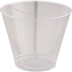 WNA Comet Plastic Tumbler 9 Oz. Translucent Squat 500/Pack