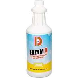 Enzym D Digester Liquid Deodorant Lemon Scent 32 Oz. 12/Case - BGD500