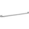 Global Industrial™ Straight Grab Bar Peened Stainless Steel - 42""W x 1-1/2"" Dia.