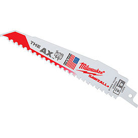 Milwaukee® 48-00-8021 6"" 5 TPI The AX SAWZALL® Blade (25 Pack)