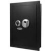 Barska Biometric Wall Safe AX12038 - 15-1/2""W x 3-3/4""D x 20-3/4""H Black