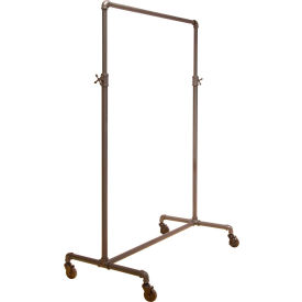 Econoco Adjustable 2-Way Ballet Rack PSBBADJ 41""W x 44""-72""H x 22""D Anthracite Grey