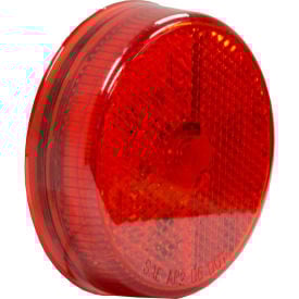 Buyers 2.5"" Red Marker Clearance Light with Reflex With 4 LED - 5622551