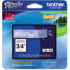 Brother® P-Touch® TZe Labeling Tape 3/4""W White on Clear