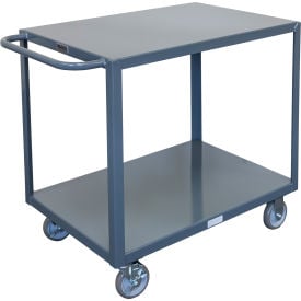 Global Industrial™ Steel Utility Cart w/2 Shelves 1200 lb. Capacity 30""L x 18""W x 35""H