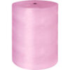 Perforated Anti Static Bubble Roll 48""W x 750'L x 3/16"" Bubble Pink 1 Roll