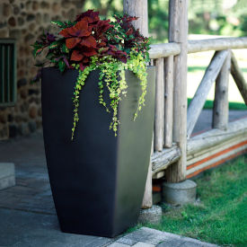 Mayne® Kobi 38"" Tall Planter Black