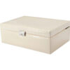 Barska BF12504 Chri Bliss Jewelry Case JC-400 Aluminum Cream 12""L x 8""W x 5""H