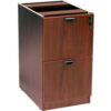 Boss Pedestal File/File Mahogany