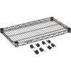 Nexel® S1424B Black Epoxy Wire Shelf 24""W x 14""D