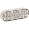 Buyers 6"" Clear Oval Backup Light With 24 LED - 5626325