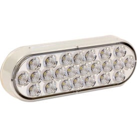 Buyers 6"" Clear Oval Backup Light With 24 LED - 5626325