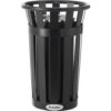 Global Industrial™ Slatted Steel Outdoor Ashtray 13 Gallon Black