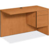 HON® Return Desk Right - 48"" - Harvest - 10500 Series